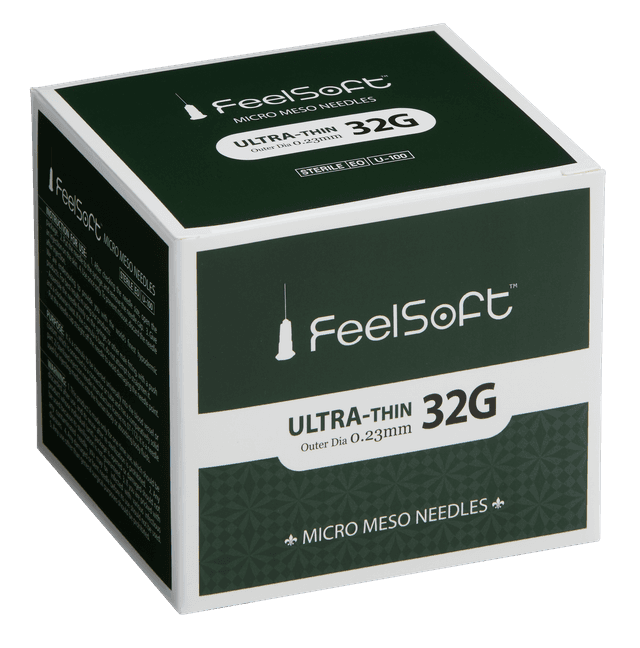 Feel Soft Microneedles 32G (Ø 0.23 mm)