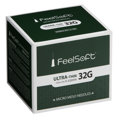 Feel Soft Microneedles 32G (Ø 0.23 mm)